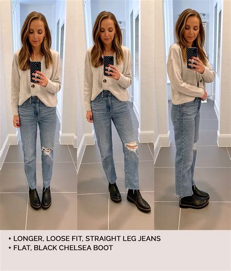 How To Wear Ankle Boots With Straight Leg Jeans Merricks Art