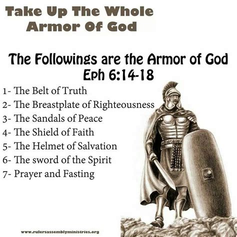 Ephesians 614 18 Armor Of God Ephesians Word Of God