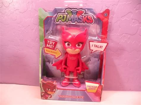 Pj Masks Deluxe Talking Owlette Action Figure 6 Poseable New Toy