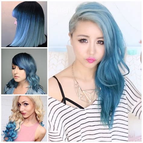 Blue Ombre Hair Hair Color 2017 Ombre Hair Color