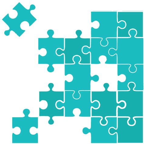 Download Blue Graphic Puzzle Jigsaw Puzzles Design Hq Png Image