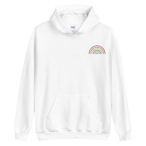Embroidered Rainbow Hoodie Once Upon A Journey