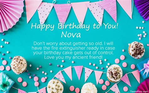Happy Birthday Nova Pictures Congratulations
