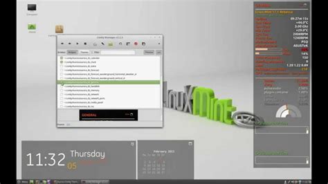 How To Install Conky And Aurora Theme On Linux Mint Or Ubuntu Youtube