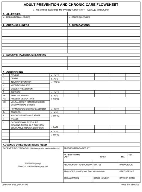 Dd Form 2766 Qualification To Possess Firearms Or Ammunition Dd Forms