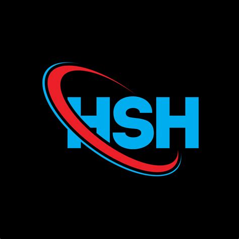 Logotipo De Hsh Hsh Carta Diseño Del Logotipo De La Letra Hsh