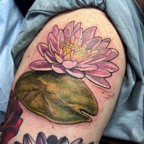 102 Attractive Water Lily Tattoo Ideas With Meaning