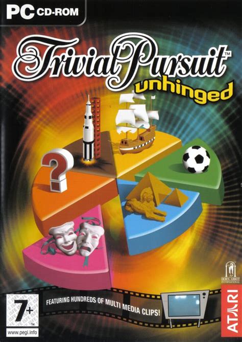 Trivial Pursuit Unhinged 2004 Windows Box Cover Art Mobygames