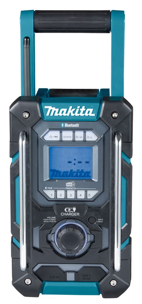 Makita Dmr301 Bouwradio Fm Dabdab Bluetooth Met Laadfunctie