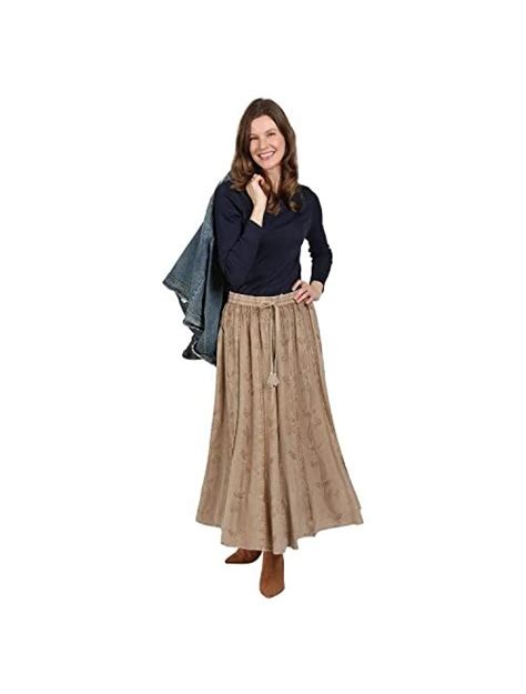 Buy Catalog Classics Womens Floral Embroidered Maxi Skirt Long