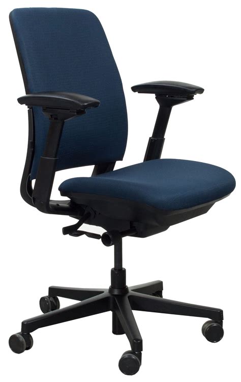 The design was meant to inspire confidence that it would deliver a. Steelcase Amia Used Task Chair, Blue - National Office ...