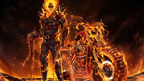 Ghost Rider 4k Wallpaper 2020 1920x1080 Download Hd Wallpaper
