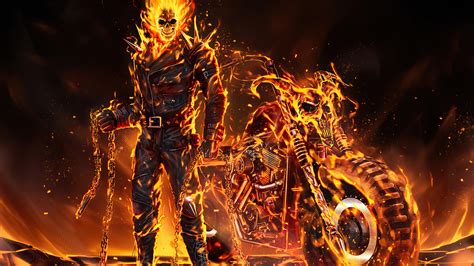 1920x1080 Ghost Rider 2020 Art Laptop Full Hd 1080p Hd 4k Wallpapers