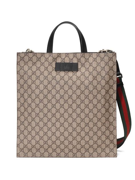 Gucci Totes Soft Gg Supreme Tote Luxury Tote Bags Mens Leather