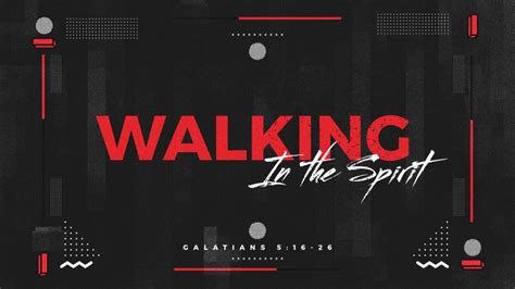 Walking In The Spirit New Cedar Grove Missionary Baptist Church