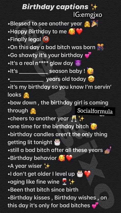 Happy Birthday Instagram Captions Birthday Ideas