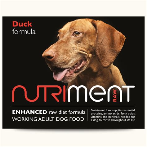 The cost is also less, which provides incredible value. Nutriment Duck - Raw Dog Food Company Norfolk | Working ...