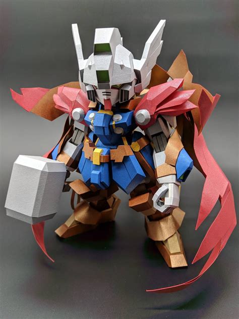 13easy Mini Gundam 3d Papercraft Template Daryljules