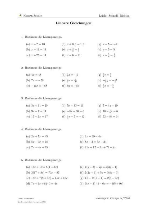 Wie zeichnet man die graphen der linearen funktionen? 15 Arbeitsblätter Quadratische Gleichungen | Nachhilfe ...