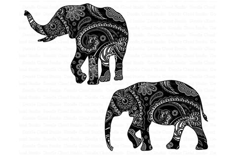 Free Elephant Svg - Layered SVG Cut File