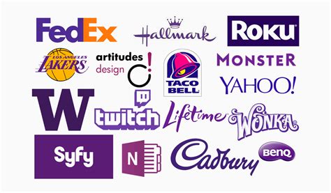 Purple Youtuber Logos