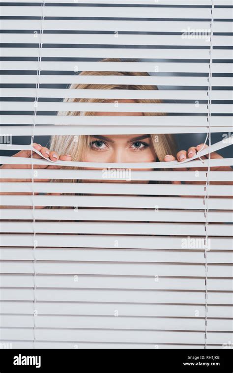 Peeking Through Blinds