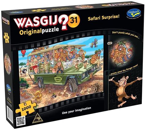 Holdson Wasgij 31 Safari Surprise Jigsaw Puzzle 1000 Pieces I