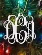 C3 - 3 Letter Monogram Christmas Ornament — Country Road Specialties, Inc.
