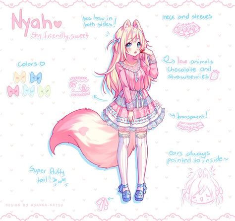 Video Commission Nyah Design By Hyanna Natsu Anime Character