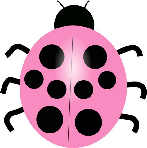 Pink Ladybug Clip Art At Vector Clip Art Online Royalty Free And Public Domain