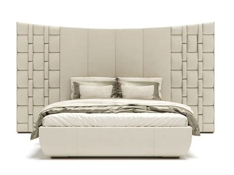 Jubilee Xl Leather King Size Bed With Upholstered Headboard By Capital