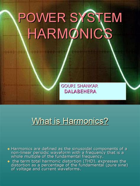 Power System Harmonics 2