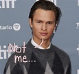 Ansel Elgort Responds To Sexual Assault Allegations: 'I Am... Deeply ...