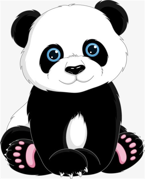Cute Cartoon Panda Png And Clipart Cartoon Panda Cute Panda Cartoon