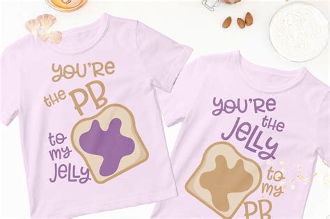 Peanut Butter And Jelly Bff Graphic By Kellylollar · Creative Fabrica