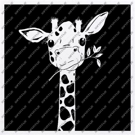 Giraffe Svg For Cricut