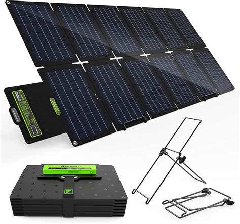 Topsolar 100w Solar Panel Charger Kit Kamping Time