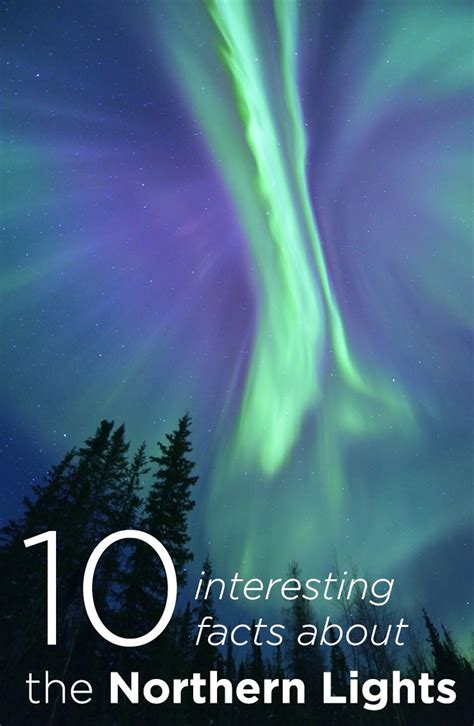 10 interesting facts about the northern lights 10 interesting facts northern lights fun facts