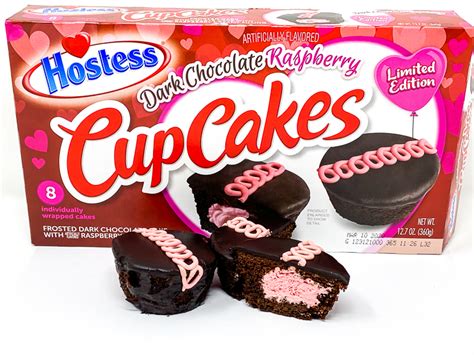 Tales Of The Flowers Hostess Dark Chocolate Raspberry Creme Cupcake