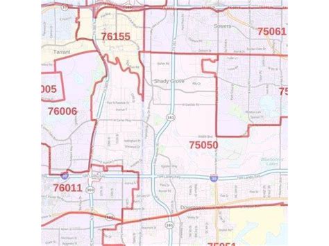 27 Fort Worth Map With Zip Codes Online Map Around The World