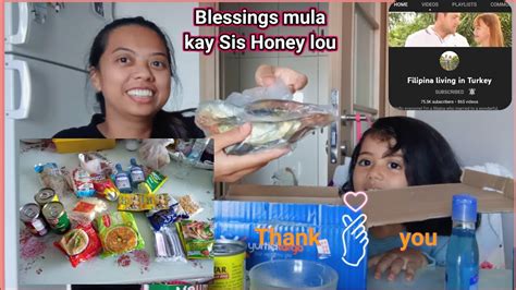 blessings from sis honey lou filipinalivinginturkey youtube