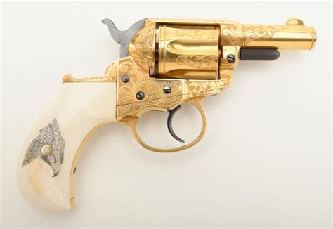 Colt Lightning Model 1877 Da Storekeepers Revolver With 2 12 Barrel
