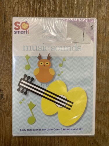 So Smart Babys Beginnings Music Sounds Dvd New Free Shipping