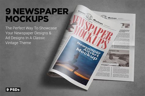 Using new digital newspaper printing presses and because of the mass volume of printing that we do. 27 Newspaper Mockups For Entrepreneurs and Editors 2019 ...