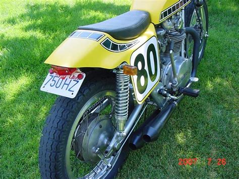 Street Tracker Yamaha Xs650 Street Legal Honoring Kenny