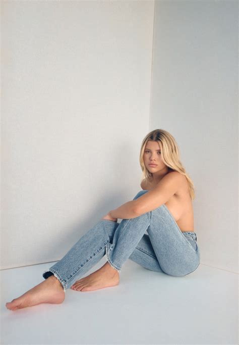 Sofia Richie Topless In Rollas X Sofia Richie Spring Summer