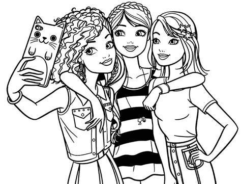 Melhores Amigas Para Colorir Blog Ana Giovanna