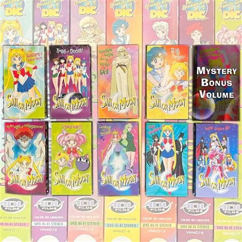 Sailor Moon Media Near Complete Season 2 Sailor Moon 9s Dub Adv Vhs