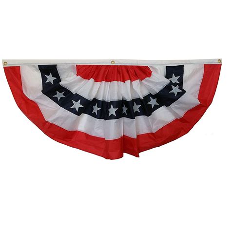Patriotic Bunting Banner American Flag 3 X 6 4th Of July Walmart