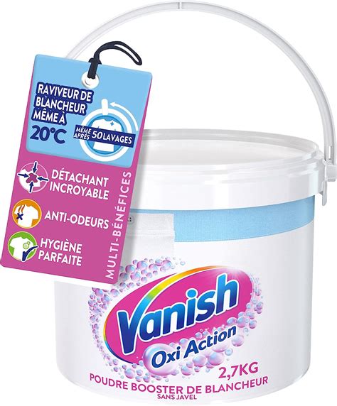 Vanish Oxi Action Booster De Blancheur Détachant Textile And Raviveur